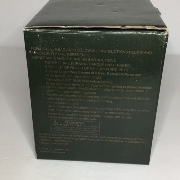 Avon Vintage Thomas Kinkade “Evening at Swanbrooke Cottage” Porcelain Votive Hol - Picture 8 of 9